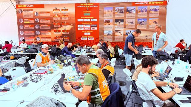 照片墙上的达喀尔拉力赛纪录